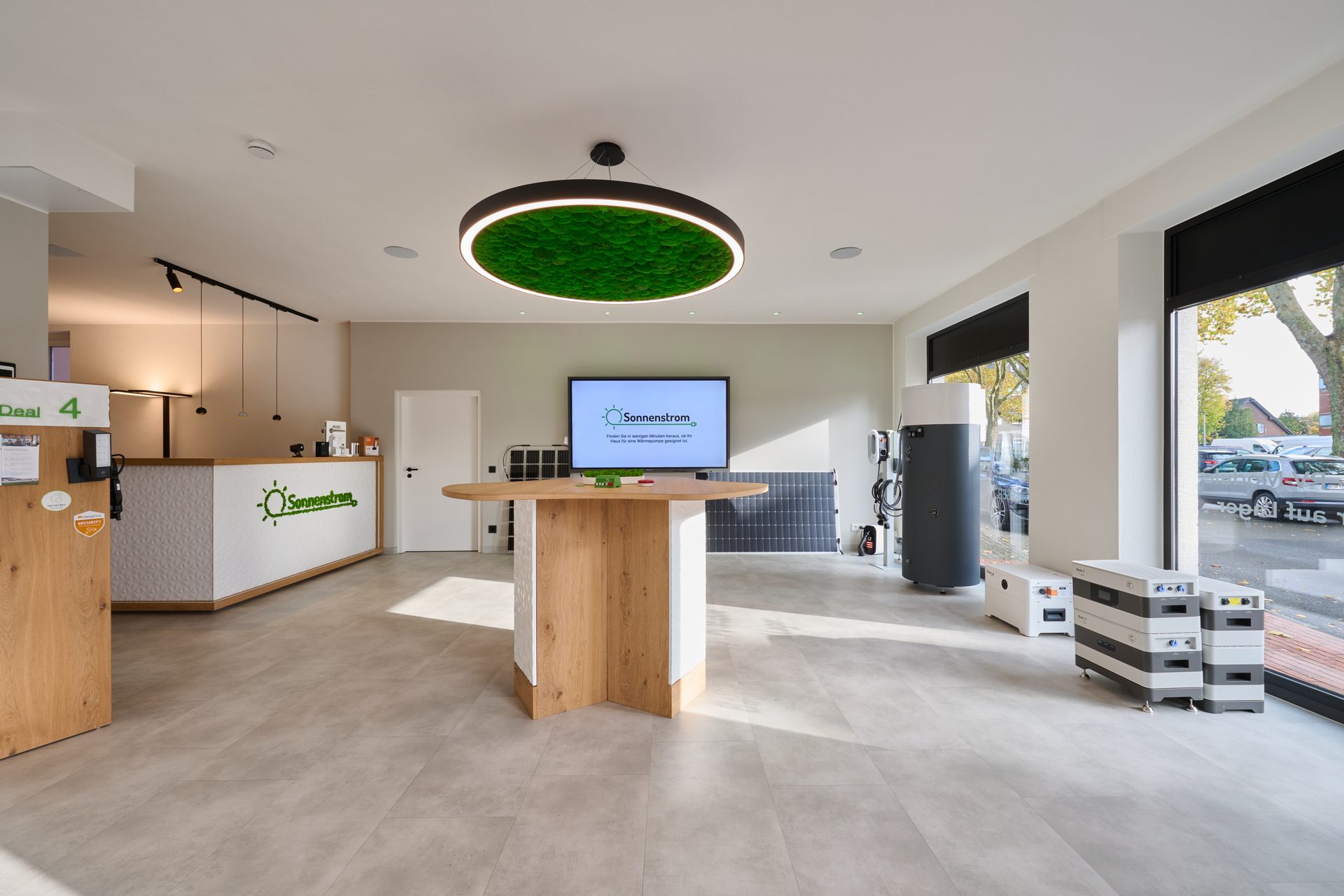 Sonnenstrom Showroom Gesamtansicht in Raesfeld