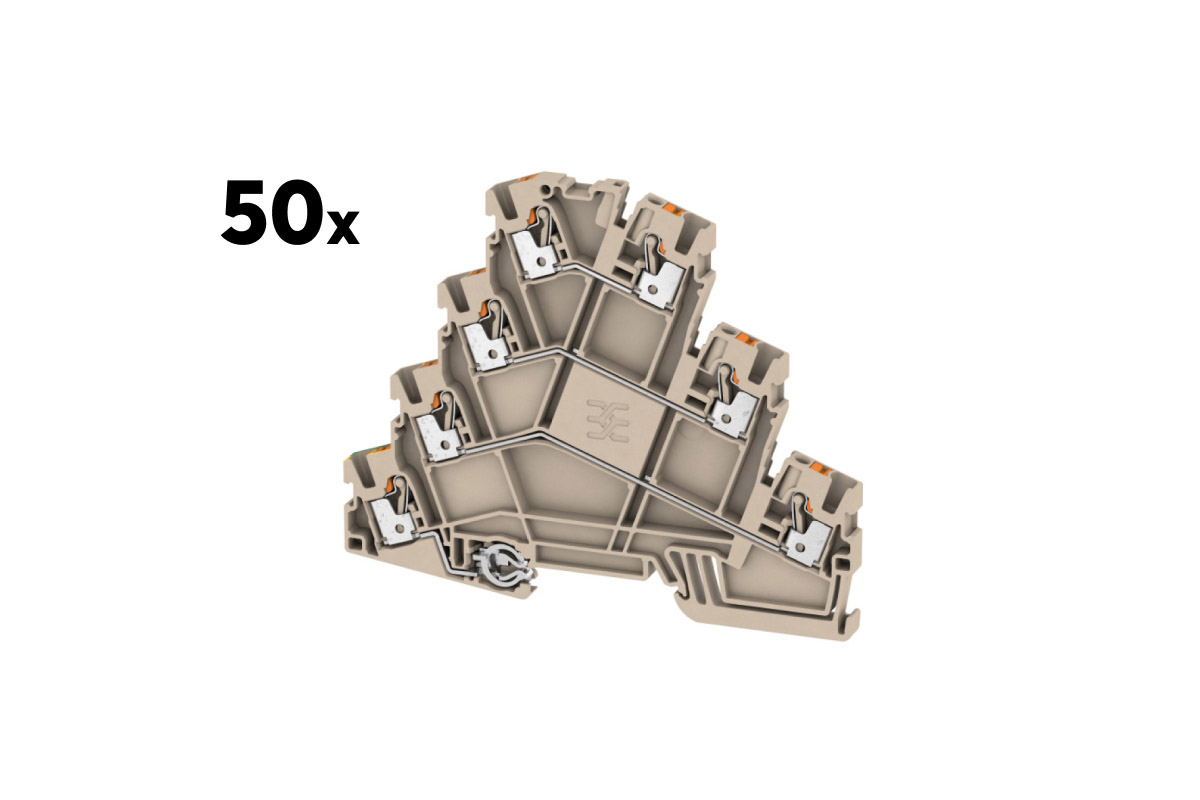 Weidmüller Jalousie-Anschlussklemme AMC