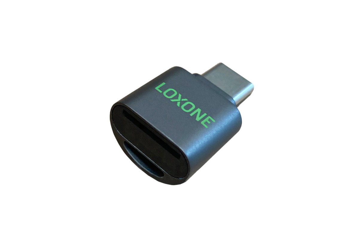 Loxone USB-C Micro-SD Kartenleser