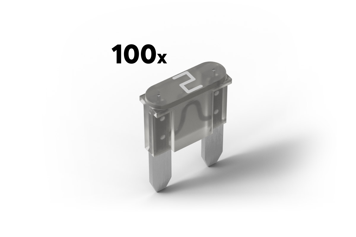 Sicherung 2A für Power Supply & Backup (