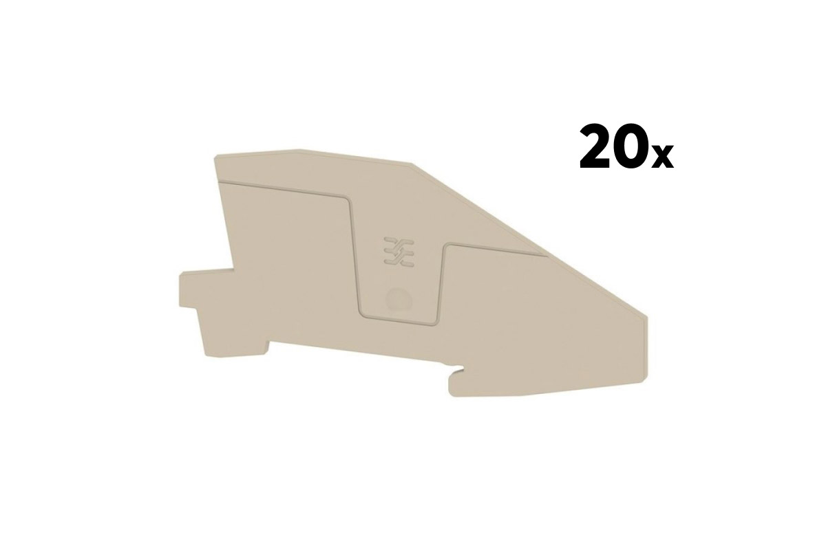 Weidmüller Abschlussplatte AEP ITB (20 S